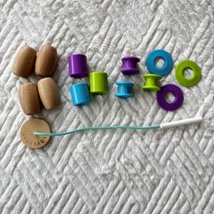 Lovevery Threadable Bead Kit from The Adventurer Kit